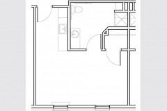 large studio floor plan